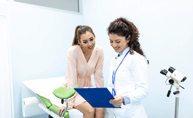 Consulta ginecológica con check up